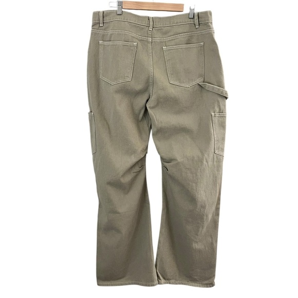 Lioness Miami Vice Light Khaki Green Cargo Baggy Utility Pants US 12 XXL NWT - Picture 3 of 7